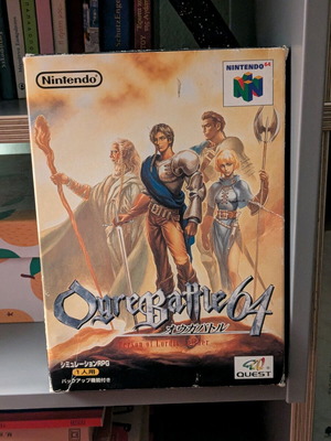 Ogre Battle 64: Person of Lordly Caliber για Nintendo 64 μεταχειρισμένο, Japanese version
