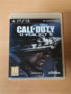Call of Duty Ghosts PS3 παιχνίδι, κομπλέ με βιβλιαράκι