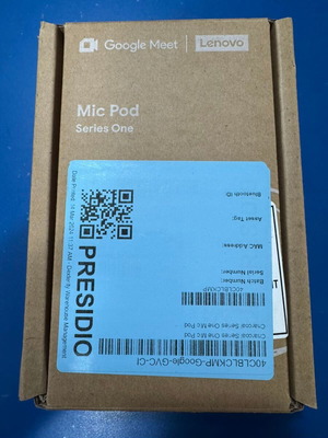 Lenovo Google Meet Series One GIV20L MicPod καινούργιο, επαγγελματικό μικρόφωνο