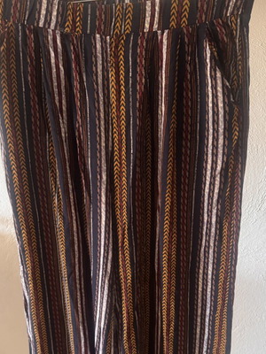 Namaste Wide Airy Pants Like New, Blue, Size S 36 8