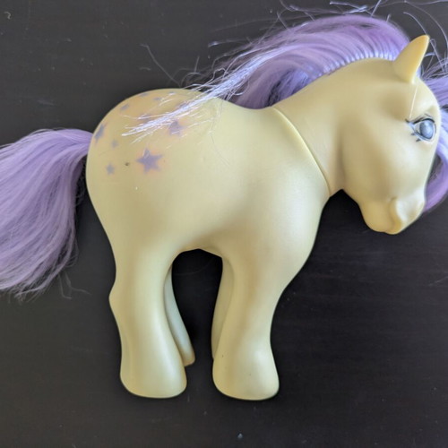 El Greco My Little Pony set used, Cotton Candy and Blue Belle with accessories