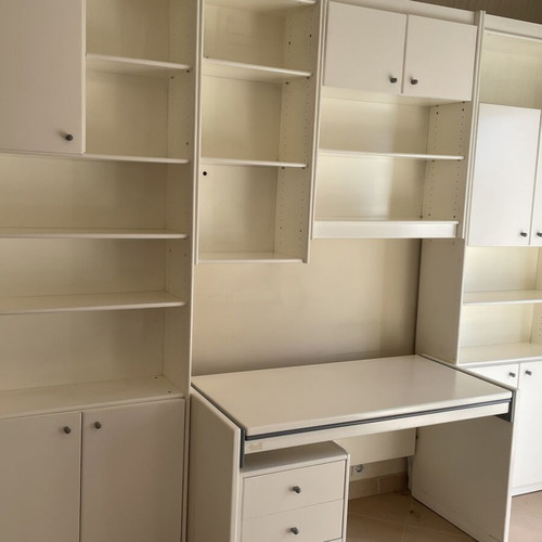 Neoset Modular Bookshelf with Desk like new