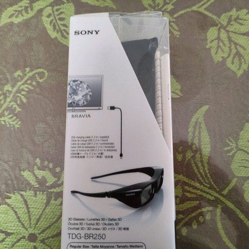 Sony TDG-BR250 active 3D glasses, pack of 2 with case