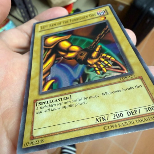 yugioh arm card Left Arm of the Forbidden One Yu-Gi-Oh! Cards Price Guide