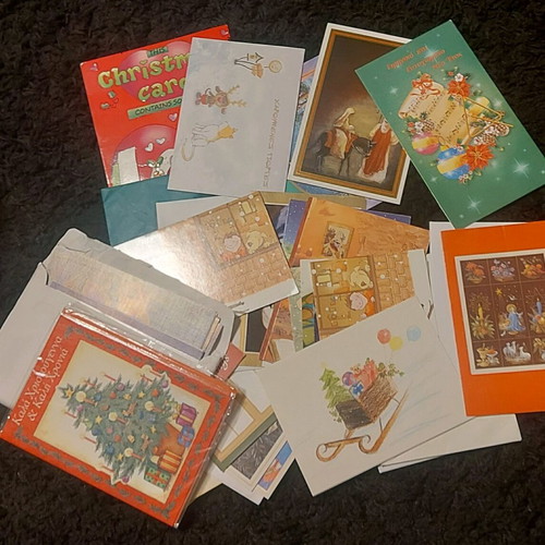 Christmas cards new with envelopes