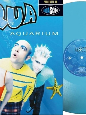 Aqua Aquarium βινύλιο LP καινούργιο, limited edition 2017, light blue