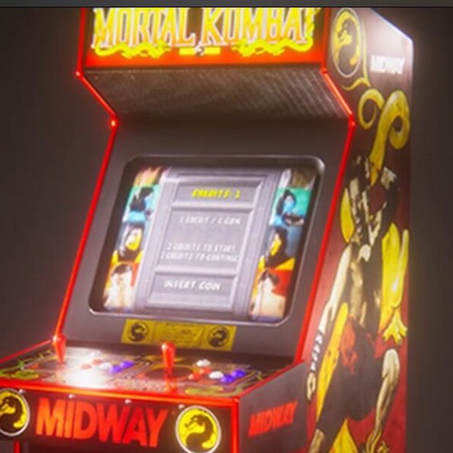 Mortal Kombat used video game