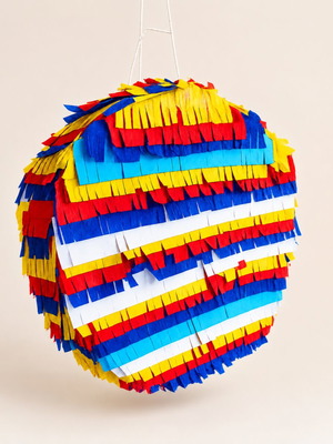 Colorful pinata made to order