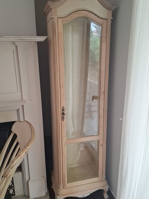 Wooden antique display cabinet new