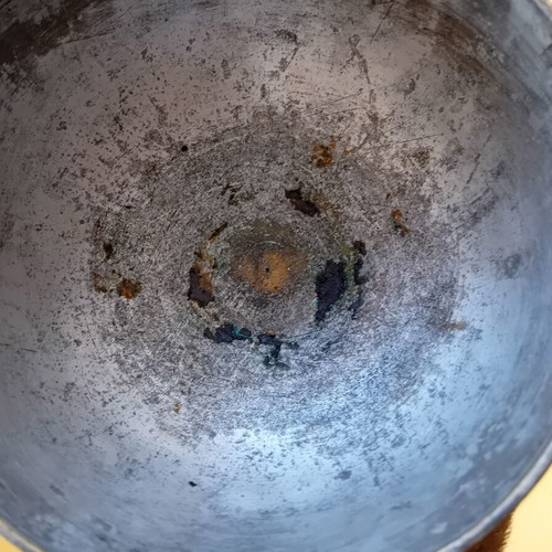 Metal Basin 19th Century Used