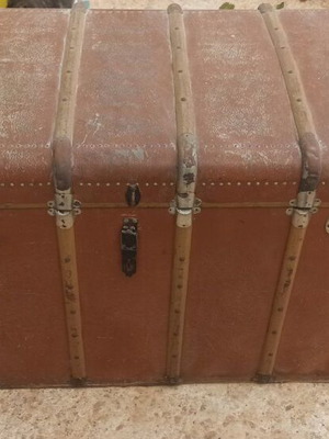 Chest used from 1920-1930 decade for storage