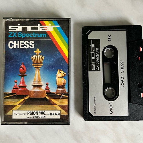 Spectrum ZX Chess cassette used in good condition