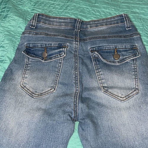 Shein flare jeans with back pockets, size XS