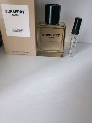 Burberry Hero Eau de Toilette 3ml new tester authentic fragrance