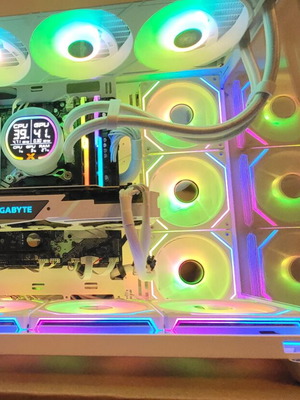 High-End Λευκό Gaming PC Ryzen 7 5800X RTX 2060 Super 16GB RAM 3600MHz