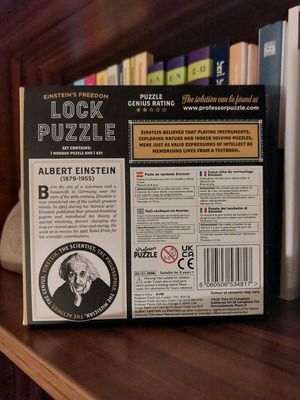 The Einstein Collection Lock Puzzle new