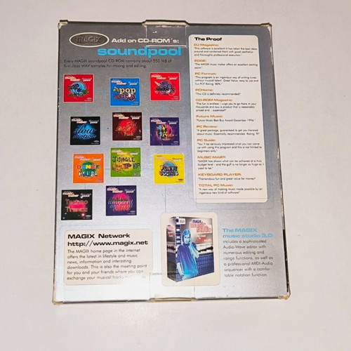Magix Music Maker V3.0 PC λογισμικό μεταχειρισμένο