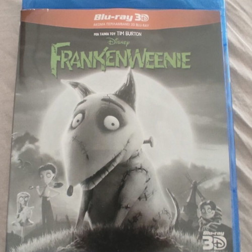 Frankenweenie 3D Blu-ray like new with English subtitles