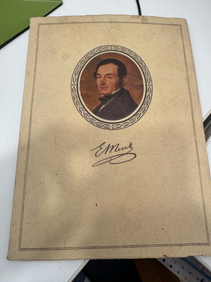 Merck commemorative edition 1952 like new