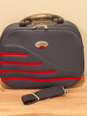 Beauty case blue Goldenbell used