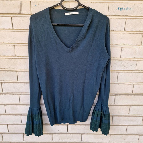Uterque blouse size M like new, green