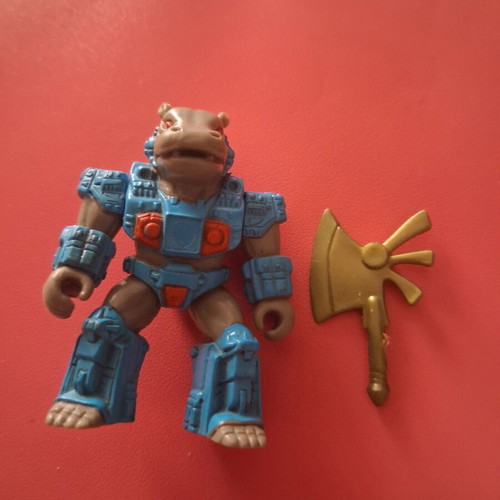 American Hippo Warrior figure with weapon used