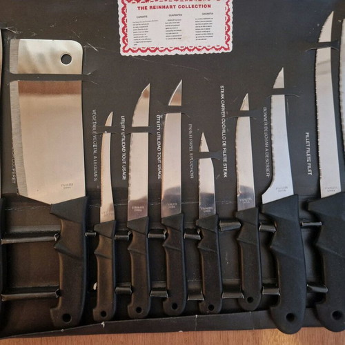 Knife set unused 10 pcs in box