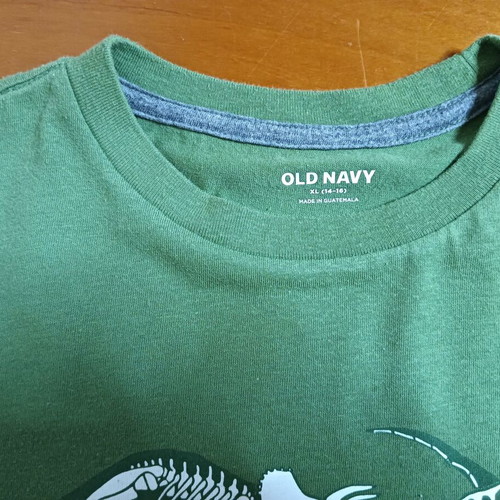 Old Navy short sleeve T-shirt for boys 14-16 used, green