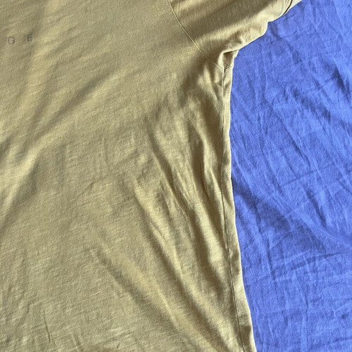 Omerta T-shirt L/XL like new, yellow, 100% cotton, Greek made