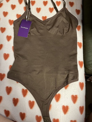Shaping bodysuit size XL, new, brown