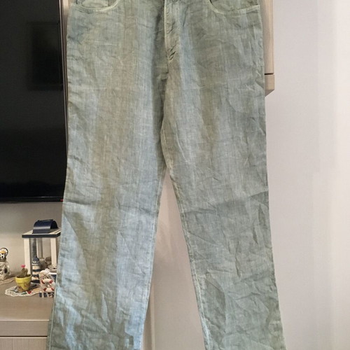 CP Company linen pants mint color size IT48 new