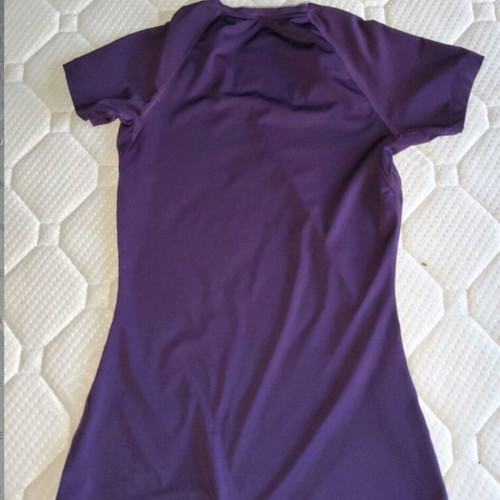Nike Pro women's sports shirt used, purple, size S