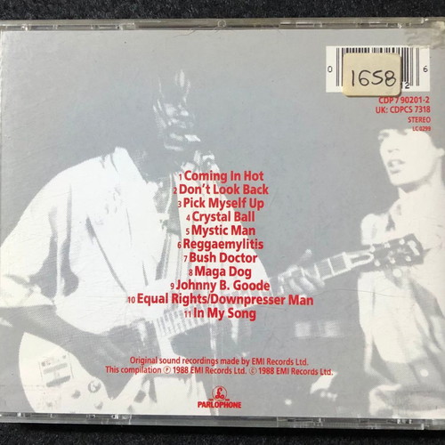 Peter Tosh The Toughest CD used, reggae
