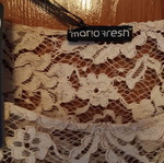 Mario Fresh dress new beige lace with 3/4 sleeves