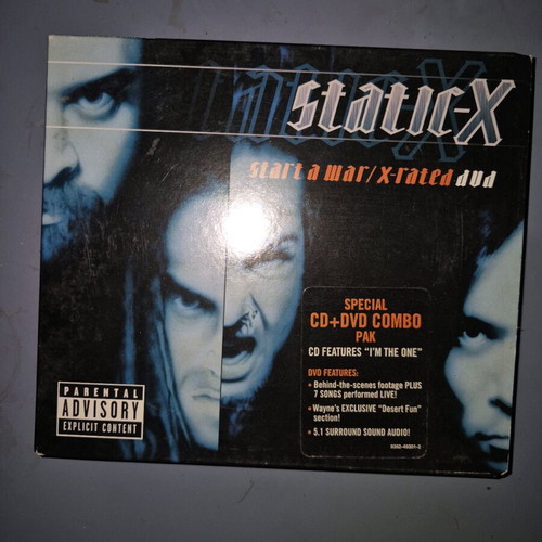 Static X Start a War X-rated DVD used
