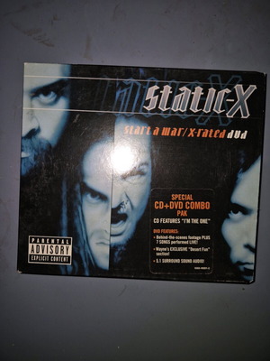 Static X Start a War X-rated DVD used