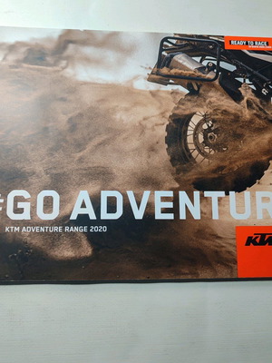 KTM Adventure Models 2020 Catalog used