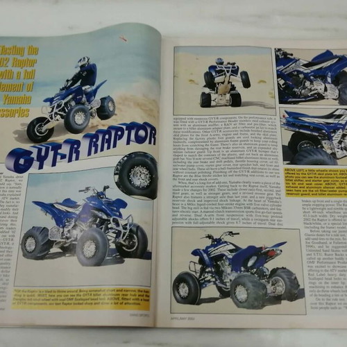 Sands Sports magazine April/May 2002, like new