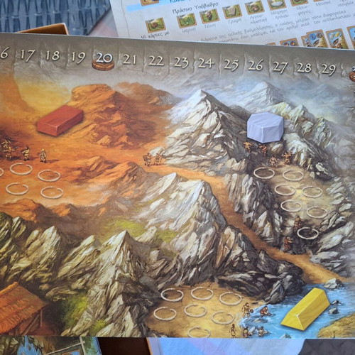 Stone Age board game Greek edition by Kaissa