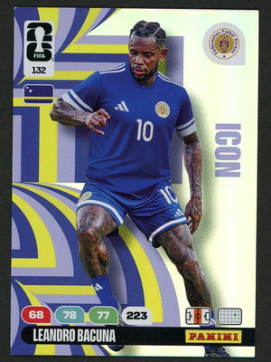 2026 Panini World Cup Adrenalyn XL #132 Bacuna Icons πακέτο σαν καινούργιο