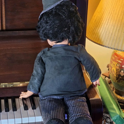 Charlie Chaplin doll, Charlotte, collectible, 1960s-1970s