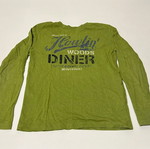 Tommy Hilfiger long-sleeve cotton shirt green 8 years 128 cm