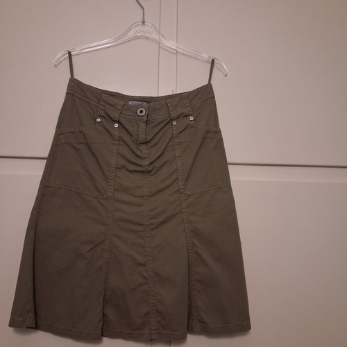 Lynne women's midi skirt A-line with pockets like new, size XS