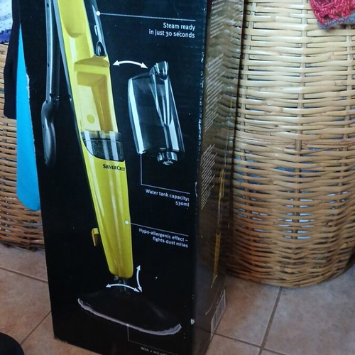 Steam mop used