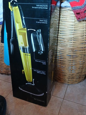 Steam mop used