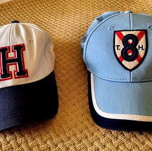 4 τεμαχια Πακετο: 2 Tommy Hilfiger καπέλα + 1 Boggi Ανδρικό Μπουφαν + 1 Boggi Ανδρικό Παντελόνι