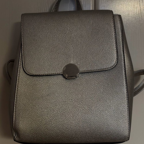 Stradivarius backpack new, silver