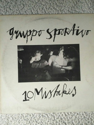 Βινύλιο Grupo Sportivo 10 Mistakes μεταχειρισμένο, rock