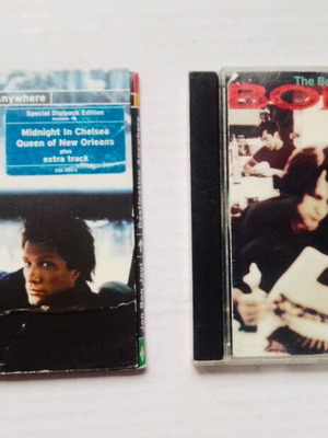 Bon Jovi music CDs used, Crossroad & Destination Anywhere