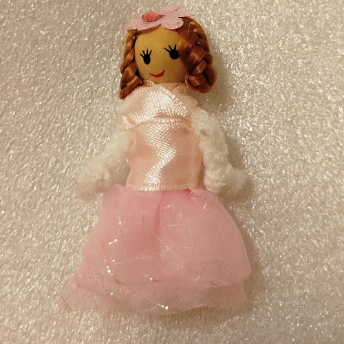 Mini handmade dolls new, set of 4 pieces